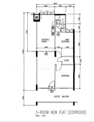 Blk 146 Bukit Batok West Avenue 6 (Bukit Batok), HDB 3 Rooms #537122421